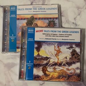 Tales from the Greek Legends Audiobook Set CD Bundle